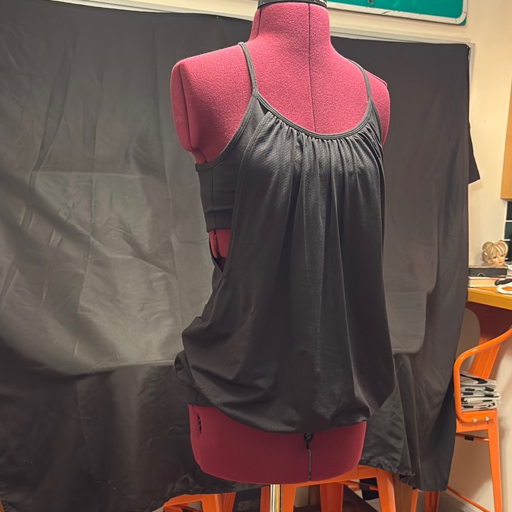COPY - lululemon Built in Bra, Drapey Yoga Tank. Love this style. Almost vintag…